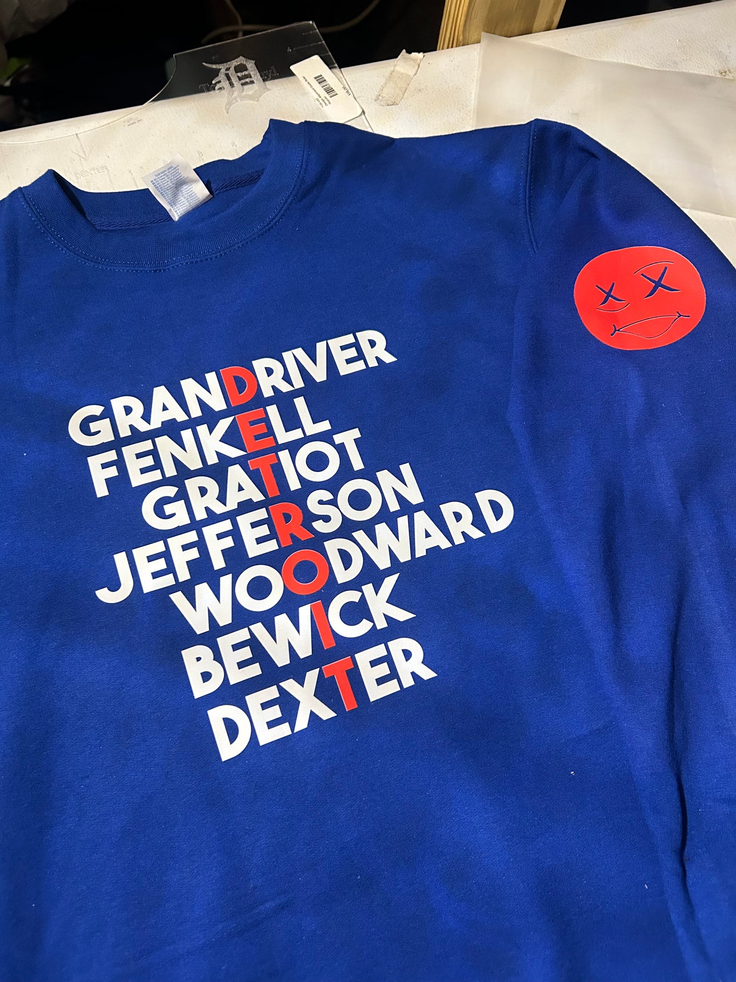 Detroit Streets sweatshirt