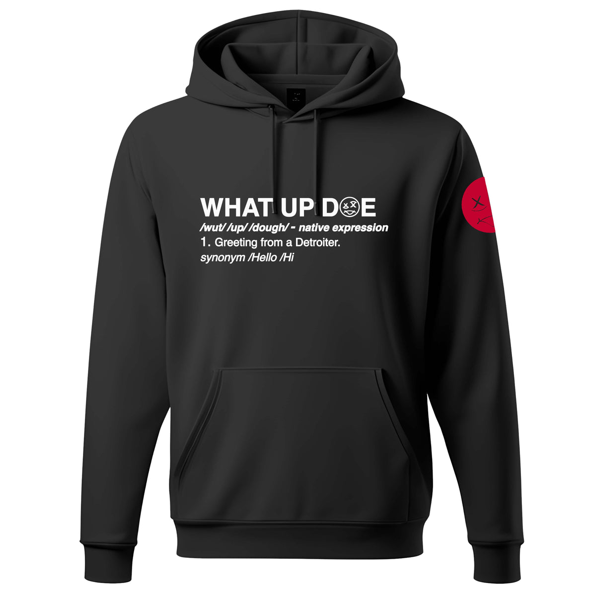 What Up Doe Classic Black/ White hoodie