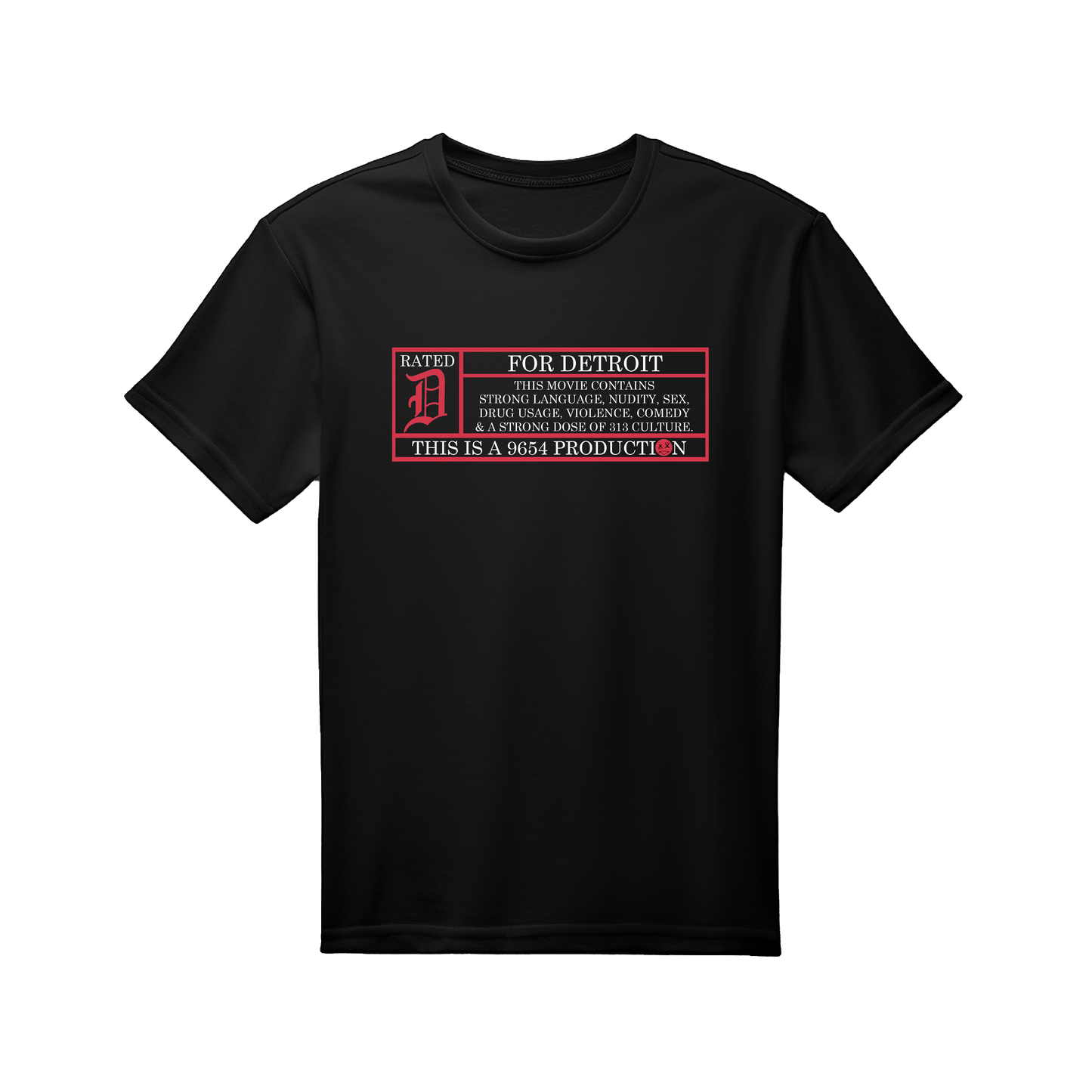 Rated D t shirt BRED