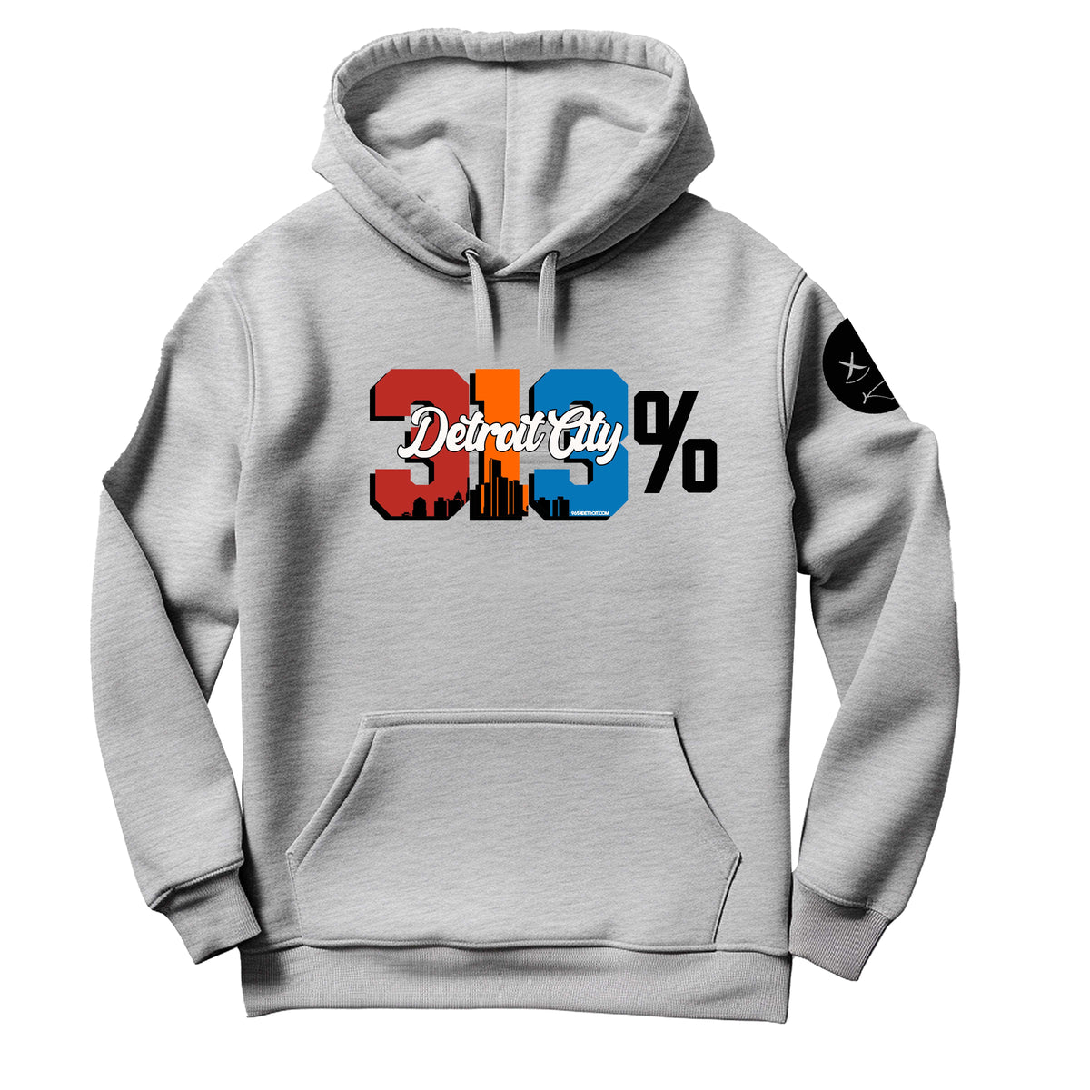 313% Hoodie Gray