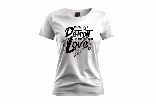 Womans Detroit in Me