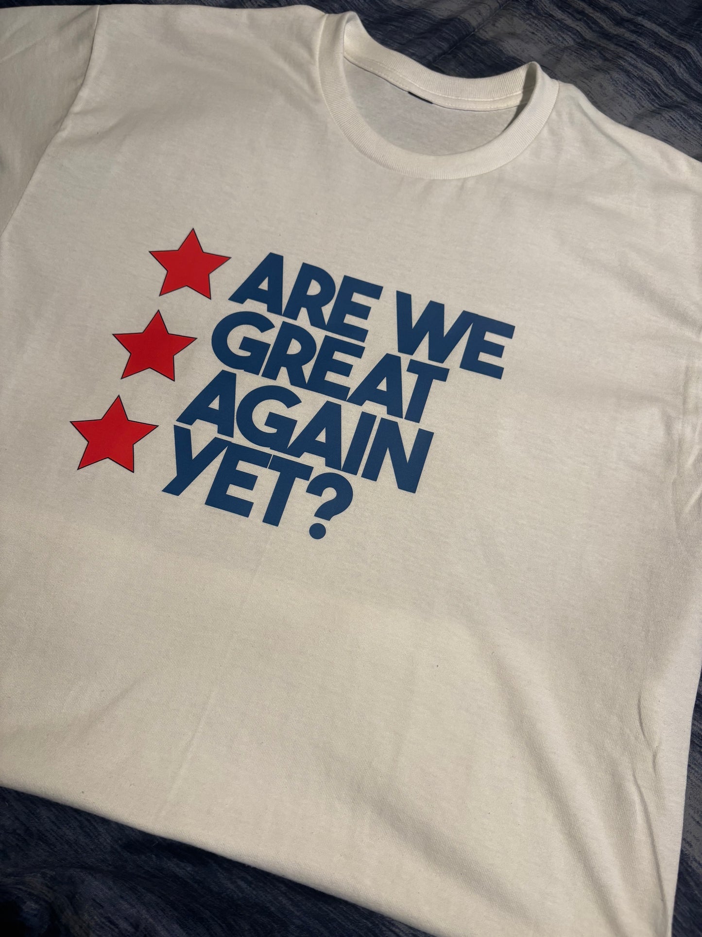 Are we great again yet?