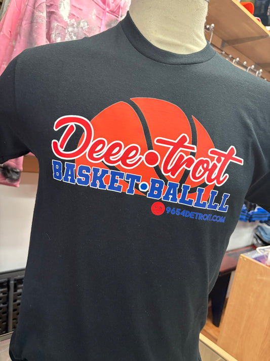 Deeee Troit Basket Balllllll t shirt