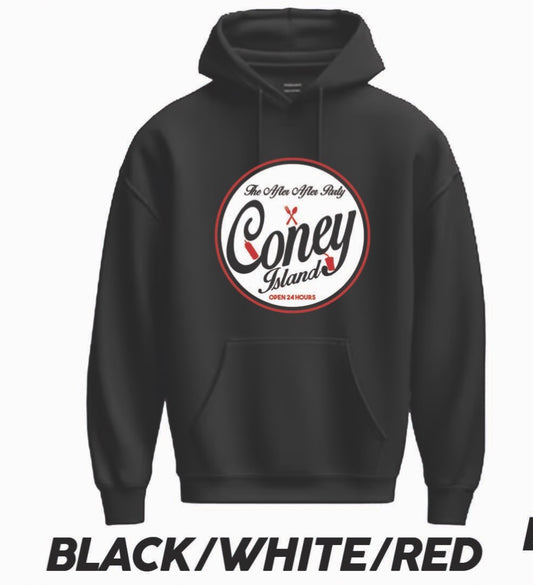 Coney Island Black Hoodie