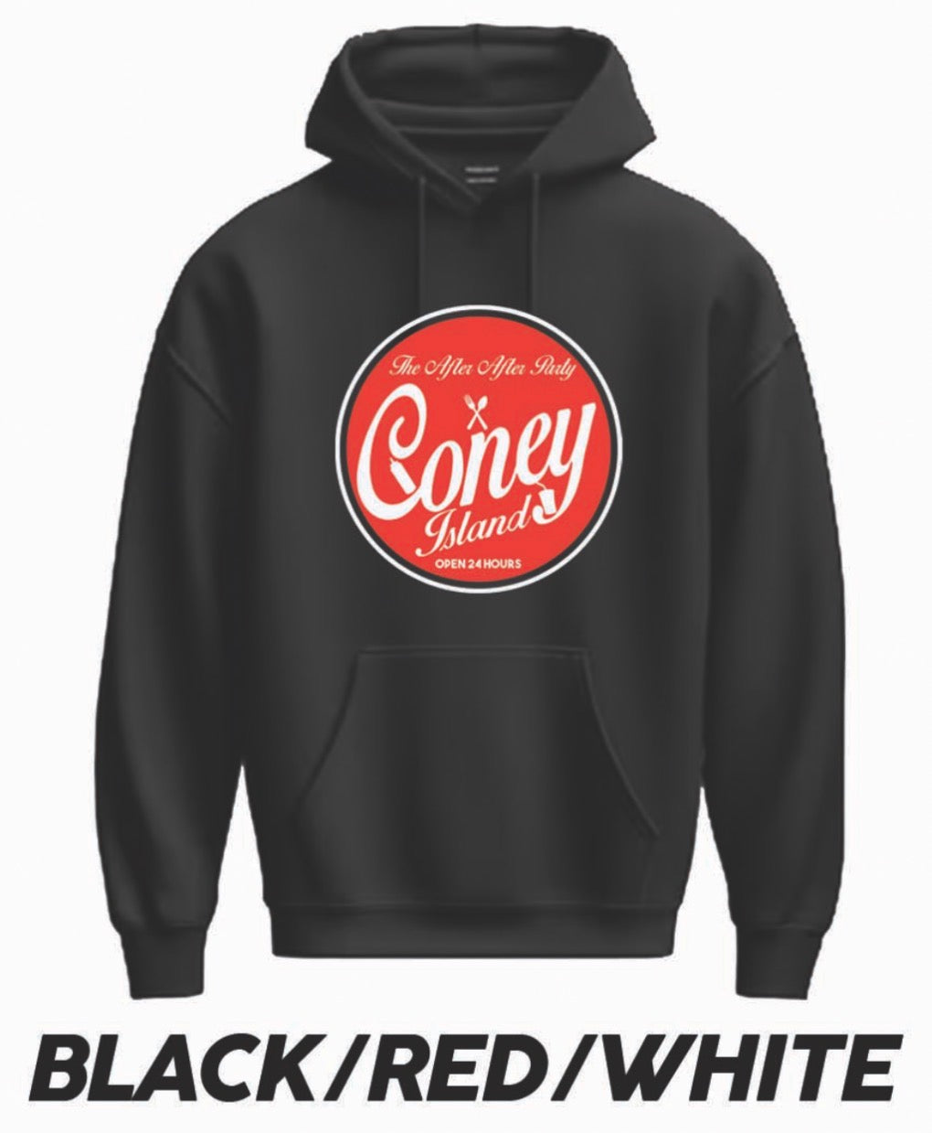 Coney Island Black Hoodie