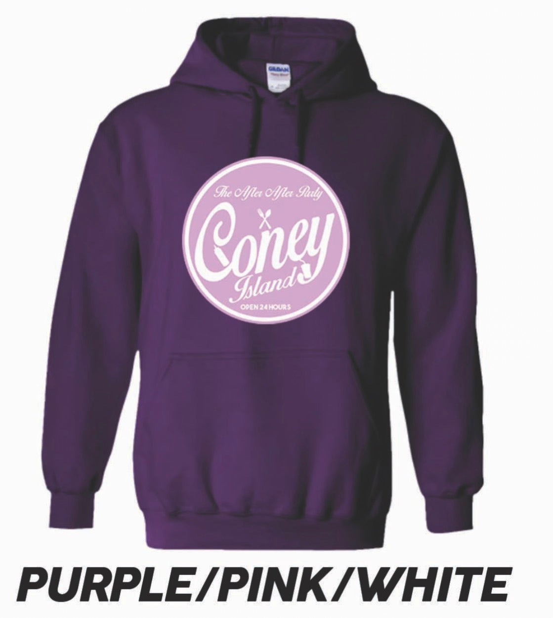 Purple Pink Coney Hoodie