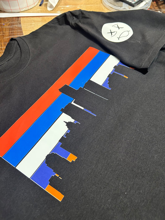 All of the lights Detroit silhouette