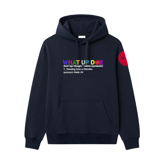 What Up Doe Navy/ Multi color logo