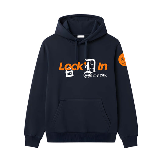 Lock'D In Navy/ Orange