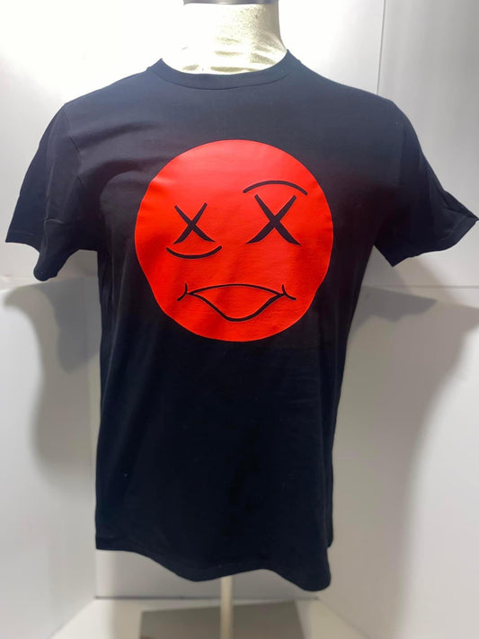 #9654Logo Tee Black/Red