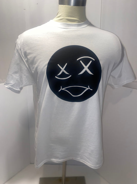 #9654Logo Tee White/Black