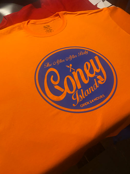 Coney Island Orange Tee
