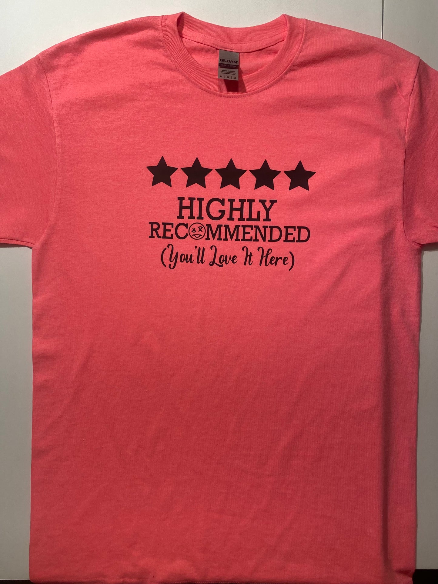 Highly Recommended Pink Tee