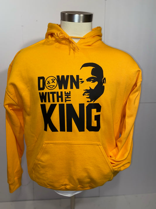 MLK Hoodie Yellow/Black