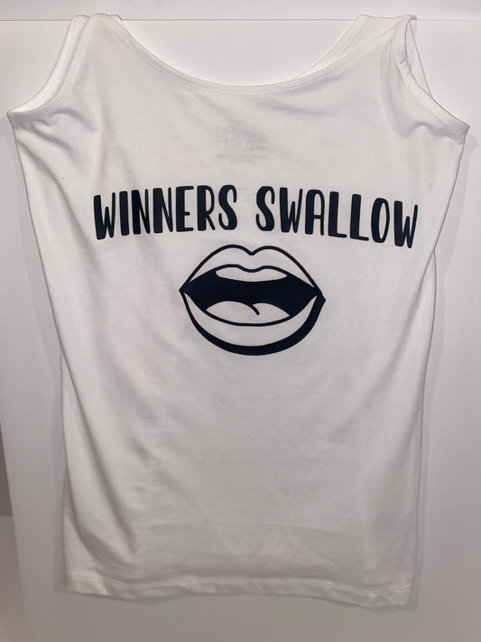 Winners Swallow Tank White/Black